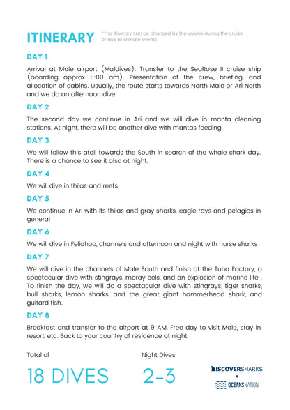 Maldives Sharks & Mantas Liveaboard
